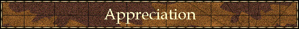 Appreciation